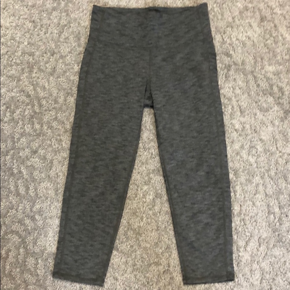 Athleta space dye cropped leggings